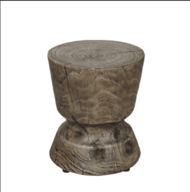 14.6 X 17 Wood Grain Decorative Table