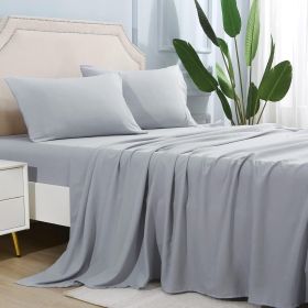 Bed Sheet Set Microfiber Comfort Deep Pocket Hotel Quality Bedding Sheet Set