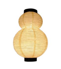 Creative Paper Lantern Handmade Gourd shape Traditional Hanging Lampshade Decorative Home Garden