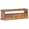 TV Cabinet with Buddha Cladding 47.2"x11.8"x15.7" Reclaimed Wood