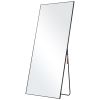 VEVOR Full Length Mirror, 71'' x 31'', Extra Large Standing Hanging or Leaning Rectangle Floor Tempered Mirror with Stand Aluminum Alloy Frame