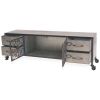 TV Cabinet 47.2"x11.8"x15.7" Silver