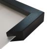 Gloss shelves Auris 2 x 23.6 in / 2 x 60 Black