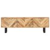 TV Cabinet 55.1"x11.8"x17.7" Solid Mango Wood