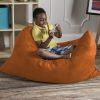 Jaxx 3.5 Ft Pillow Saxx Kids Bean Bag, Mandarin