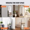 VEVOR Arched Full Length Mirror, 65'' x 22'', Large Free Standing Leaning Hanging Wall Mounted Floor Mirror with Stand Aluminum Alloy Frame