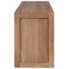 TV Cabinet Solid Teak Wood with Natural Finish 47.2"x11.8"x15.7"