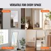 VEVOR Full Length Mirror, 71'' x 31'', Extra Large Standing Hanging or Leaning Rectangle Floor Tempered Mirror with Stand Aluminum Alloy Frame