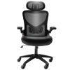 VEVOR Office Chair with Adjustable Lumbar Support, High Back Ergonomic Desk Chair with Adjustable Headrest