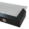 Gloss shelves Auris 2 x 23.6 in / 2 x 60 Black