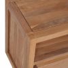 TV Cabinet Solid Teak Wood with Natural Finish 47.2"x11.8"x15.7"