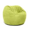 Jaxx Saxx 3 Foot Round Bean Bag w/ Removable Cover, Lime