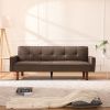 New Arrival Factory Gray Sofa Bed in Living Room Multi-function Leisure Sleeper Couch