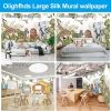 Large Silk Wall Murals, Cloud Wallpaper, 155in(W) x103in(H). Brings Luxury and Elegance to Interior Spaces. Perfect for Kids' Room, Living Room