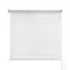 WELLSOURCE No Drill 2"Shangri-la Shades Tension Inside Mount Expansion Window Blind,Custom Size