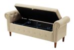 Multifunctional Storage Rectangular Sofa Stool