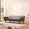 New Arrival Factory Gray Sofa Bed in Living Room Multi-function Leisure Sleeper Couch