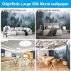 Large Silk Wall Murals, Cloud Wallpaper, 155in(W) x103in(H). Brings Luxury and Elegance to Interior Spaces. Perfect for Kids' Room, Living Room