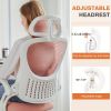 Mesh Ergonomic Office Computer Desk Chair Flip-up Arms Adjustable Headrests Comfortable Lumbar Support For Home Office