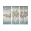 Heavily Embellished 3-piece Canvas Wall Art Set