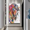 Handmade Oil Painting Canvas Wall Art Decoration Modern Animal Home Entryway Living Room Bedroom Luxurious Decoration Painting